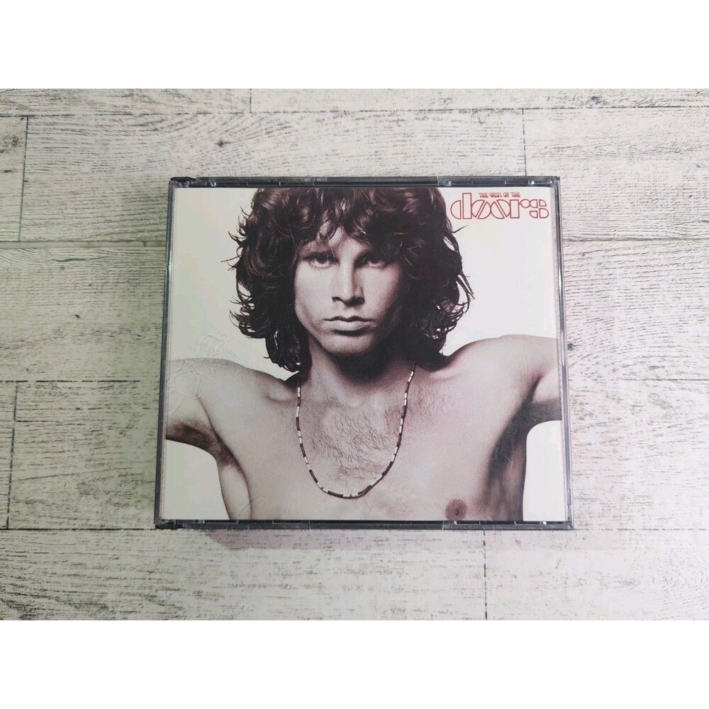 1985 "The Best of The Doors" 2 CD Set Album ELEKTRA Jim Morrison Vintage